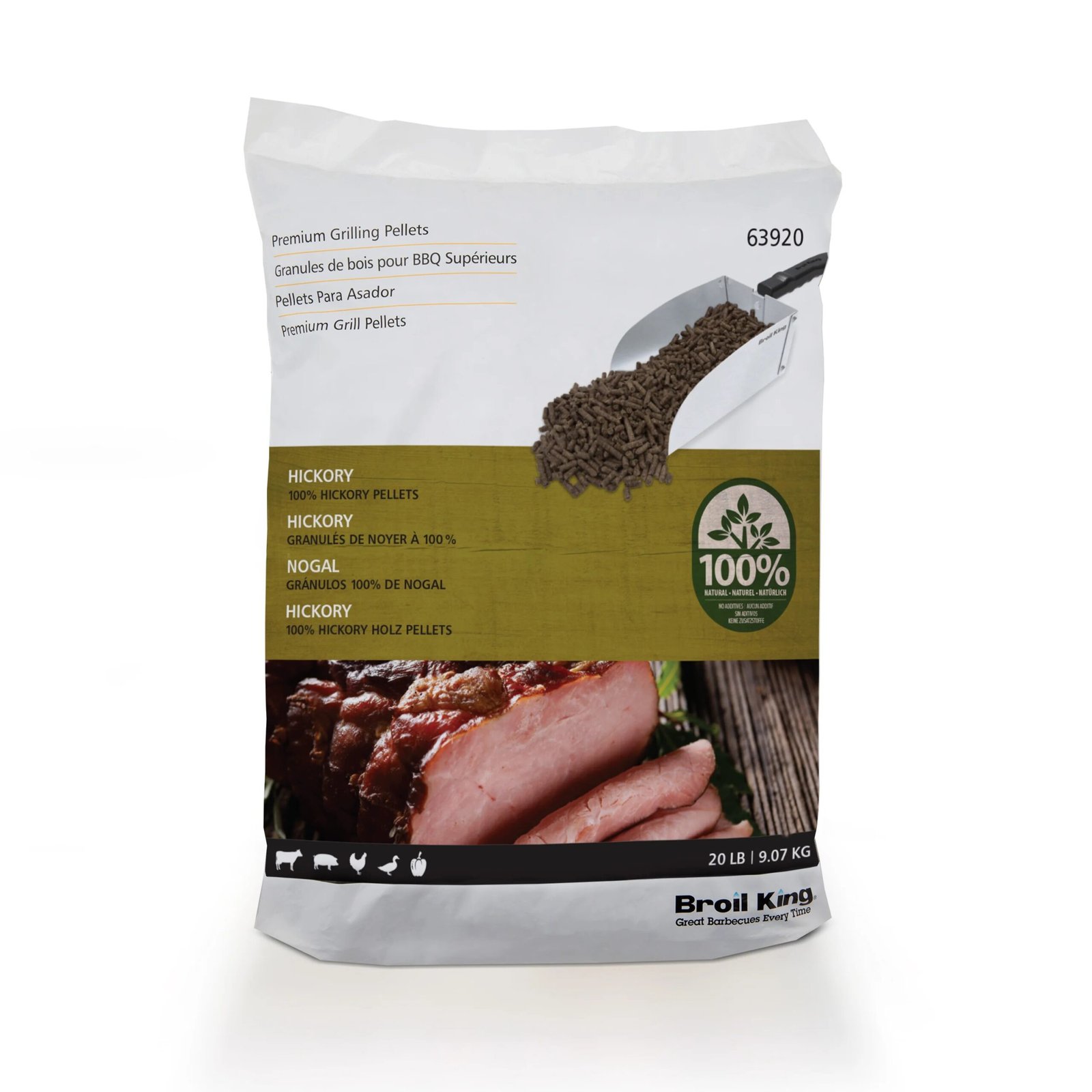 Broil King BBQ pellets, 20 lb