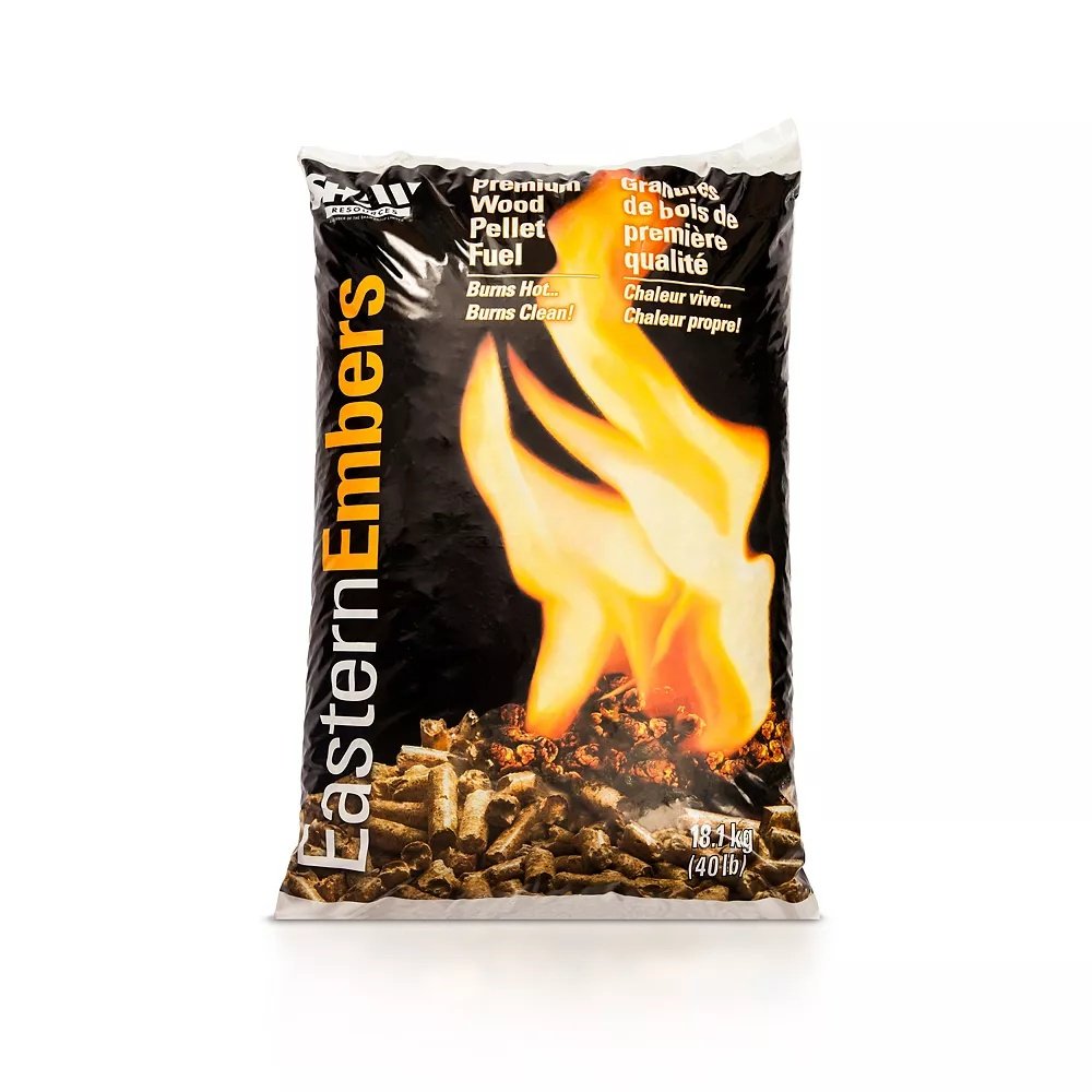 Eastern Embers premium wood pellets, 40 lb