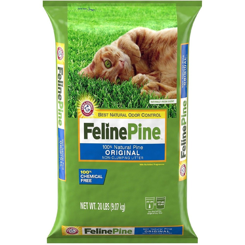 Feline Pine Original pine pellet litter