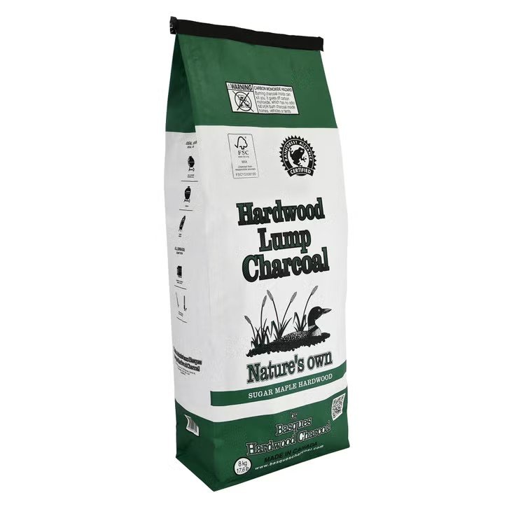 Nature’s Own hardwood lump charcoal (sugar maple)