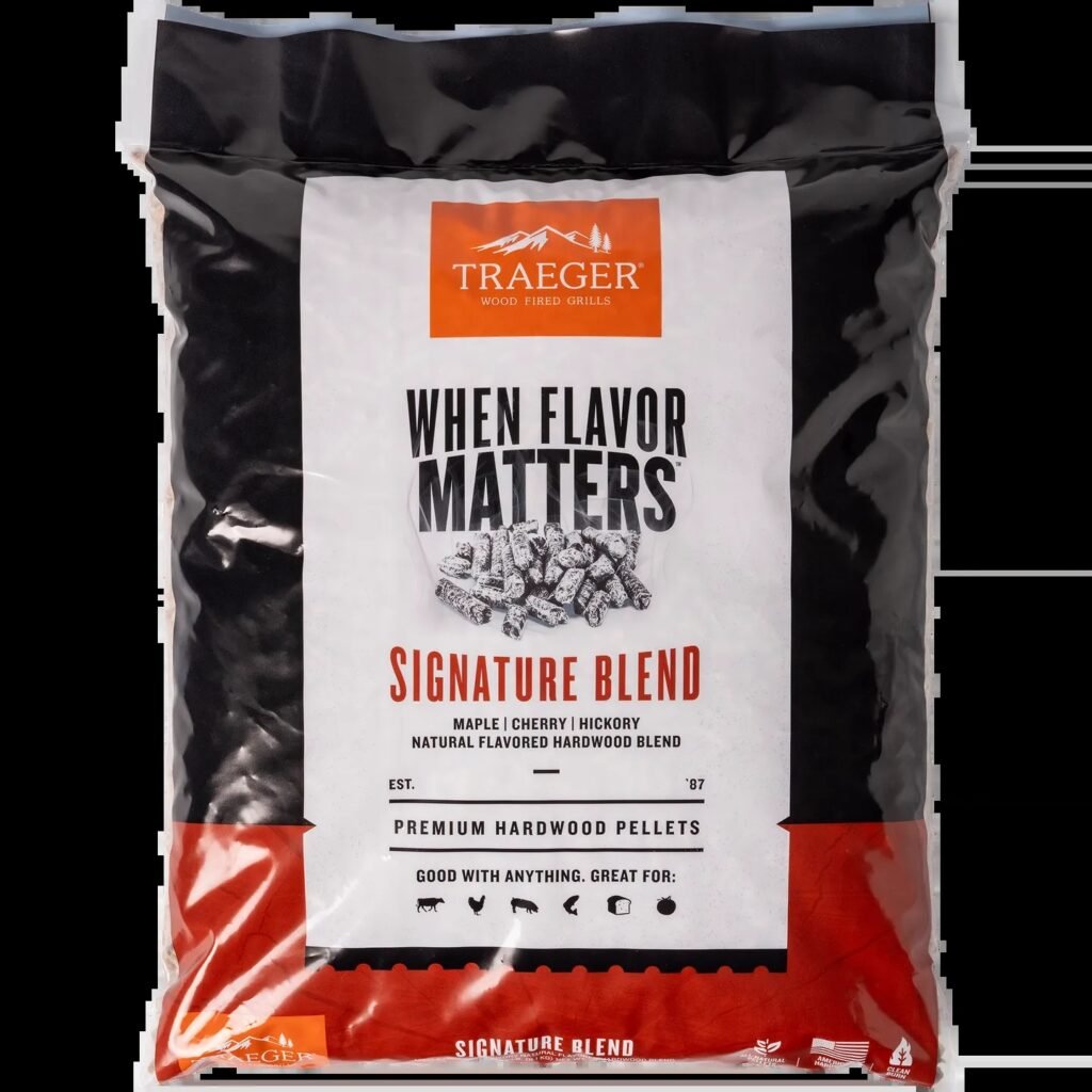 Traeger wood pellets, 20 lb