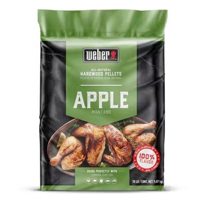 Weber premium hardwood pellets, 20 lb