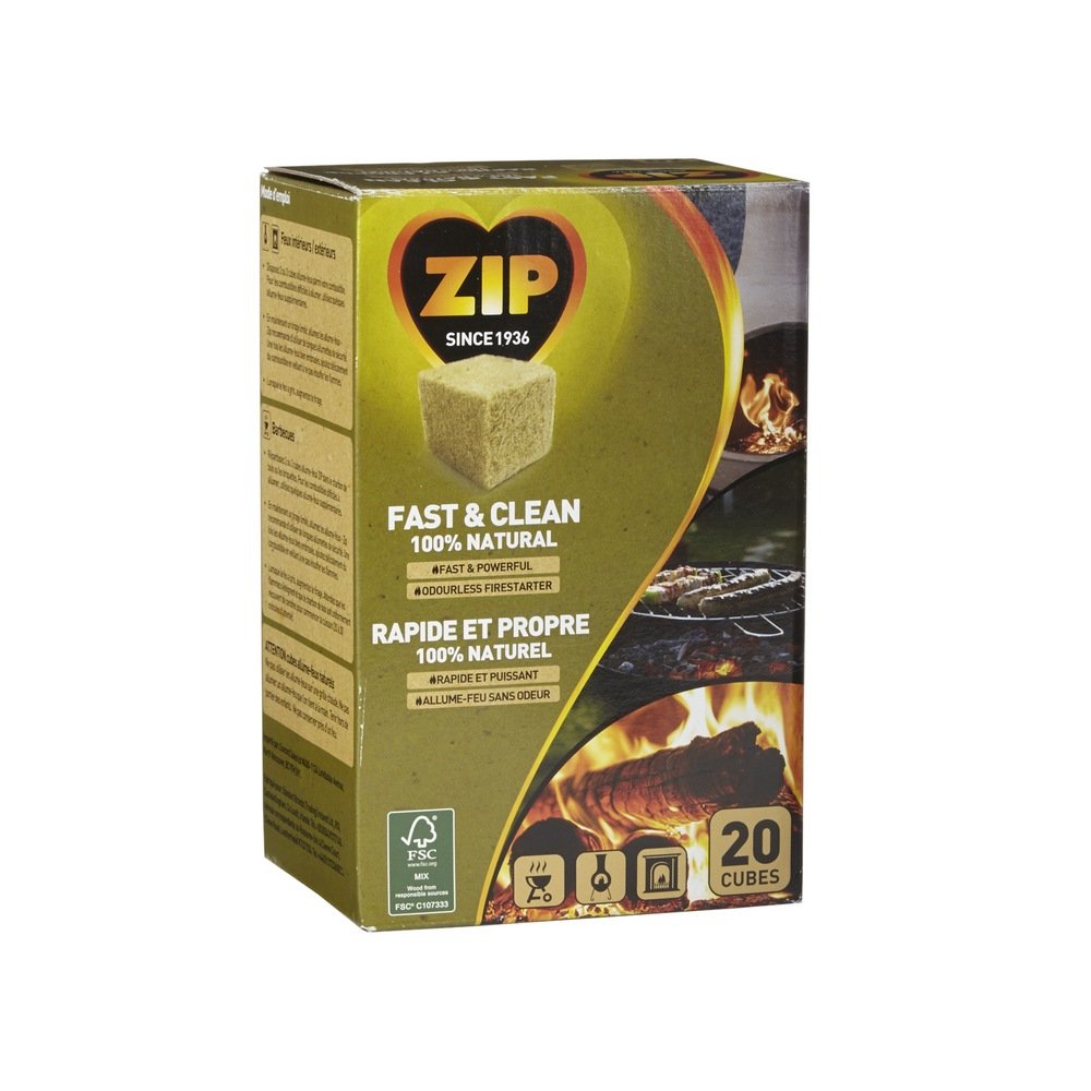Zip fire starters
